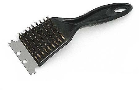 SUNDAY GRILL SPAZZOLA/RASCHIETTO PER PULIZIA GRIGLIA FOCOLARI O BARBECUE MURATURA 400009