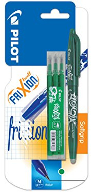 Pilot – Blisterverpackung FriXion Ball 0,7 – Roller radierbar grün