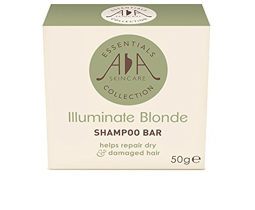 Amphora Aromatics AA Skincare Illuminate Blonde Hair Shampoo Bar 50g. For dry & damaged blonde hair. No SLS or Parabens