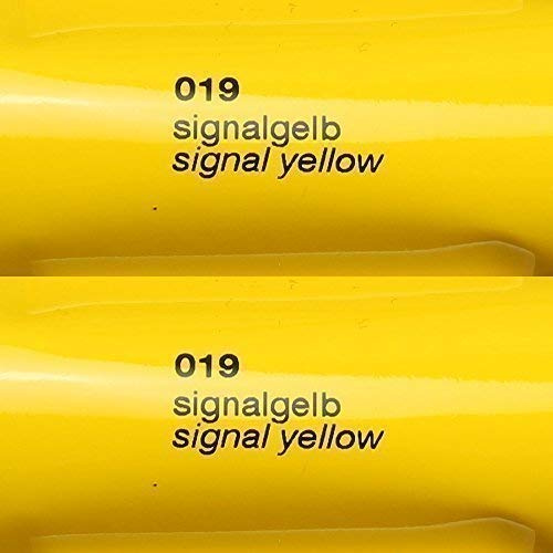 Unbekannt 5,60€/m² Oracal 651 Folie - 5m x 0,63m - 019 Signal Gelb - Glanz Klebe Moebel Plotter Selbstklebend - Orafol Plotterfolie glänzend
