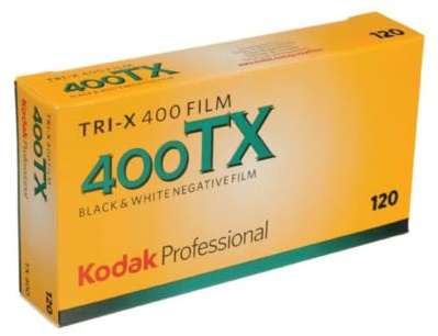 Kodak 115 3659 Tri-X 400 Professional 120 Black and White Film 5 Rollen Propack