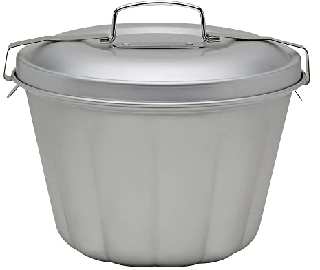 Mrs. Anderson's Baking Non-Stick Steamed Pudding Mold with Lid, 1.6-Liters