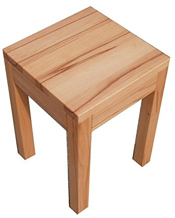 Martin Weddeling Beistelltisch Kernbuche massiv. Maße: 35x35x45cm hoch. Maßanfertigung !