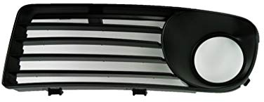 ERSTAUSRÜSTER Rejilla de Parachoques Izquierda, Metal, Negro, Compatible con Autobús, Rejilla de Ventilación, Original Equipment Manufacturer