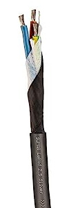 Supra Cables LoRad 2.5 Silver 3x2.5mm² Netzkabel Anniversary Edition - Meterware