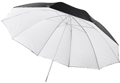 walimex Parapluie translucide et Reflex, 2 en 1, Blanc, 150cm