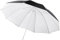 Walimex Pro - Paraguas 2 en 1 de 150 cm (Transparente y réflex), Blanco y Negro