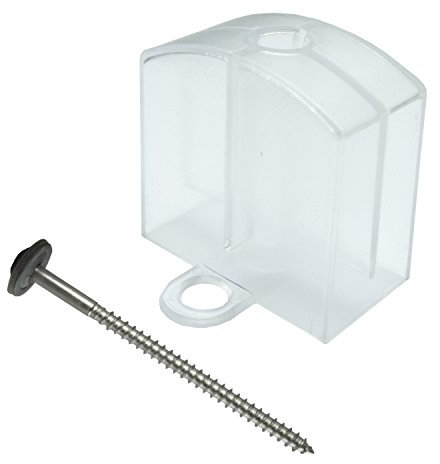 50 Abstandhalter 177/51 Sinus P5 und P6 und 50 Spenglerschrauben 4,5x 80mm Edelstahl A2 EPDM 15 mm