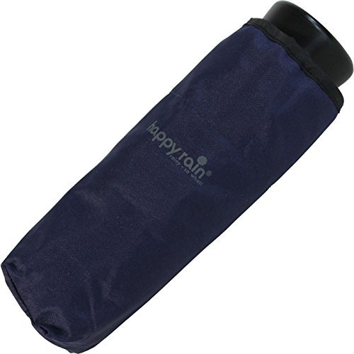 happy rain Ultra Mini Taschenschirm Damen Regenschirm Uni