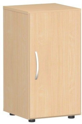 Gera Möbel S-342100-BU Flügeltürenschrank Mailand 2 OH Griff rechts mit Standfüßen, 40 x 42 x 75,2 cm, buche