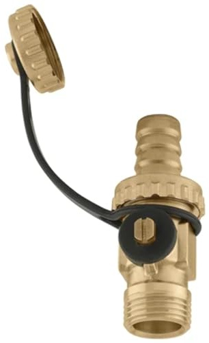 Caleffi RUBINETTO SCARICO CALDAIA CON PORTAGOMMA E TAPPO - 1/2