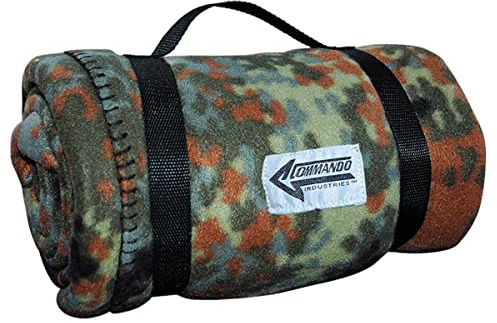 Commando Industries Kuschlige Flauschige Army Style Picknick Decke Outdoordecke 140 * 190cm