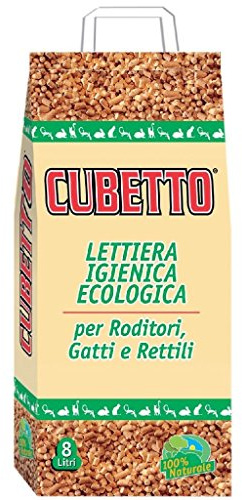 Cubetto 8lt LETTIERA a TRUCIOLI PER RODITORI