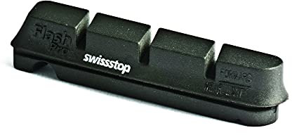 KIT 4 ZAPATAS SWISSSTOP FLASH NEGRO - ALUMINIO