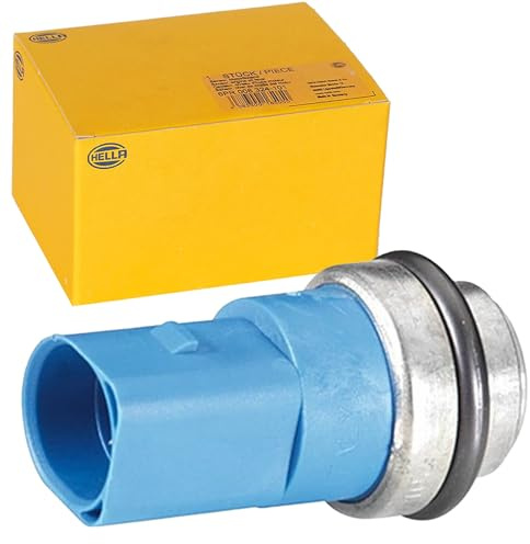 HELLA 6ZT 181 611-081 Temperaturschalter, Kühlerlüfter - 12V - 4-polig | 6ZT 181 611-081 passend für A2 A4 A6 A8