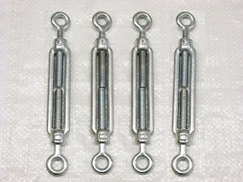 x4 M12 Eye to Eye Straining Screw Turnbuckle
