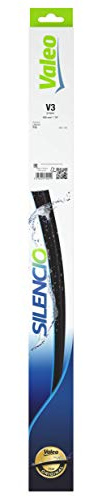 VALEO Silencio Escobilla - V3 - Alto Rendimiento, Visibilidad Superior en Carretera, Fácil Instalación, Hoja Plana Original de 480mm - Delantera - 1 Escobilla - 574041