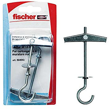 Fischer Tasselli Ancora KD 4 K per Fissaggio su Cartongesso, Soffitti e Lastre