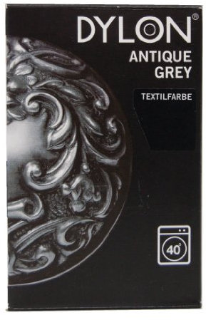 Dylon - Tintura tessuti per lavatrice da 200 g, colore: Grigio anticato