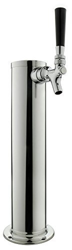 KegWorks DT145-1S Draft Tower, Stainless Steel, Stainless