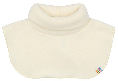 Joha Kinder Unisex Schlupf-Schal Rollkragen-Einsatz reine Merinowolle, Farbe:natur, Größe:1-3