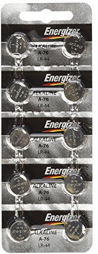 Energizer Pile LR44 1,5 V piles bouton Lot de 10 (remplace?: LR44, CR44, SR44, 357, SR44 W, AG13, G13, A76, a-76, PX76, 675, 1166 a, lr44h, V13GA, GP76 A, L1154, rw82b, epx76, SR44SW, 303, SR44, S303, s357, sp303, SR44SW) marque Energizer Piles Consumer Electronics portable/Gadgets
