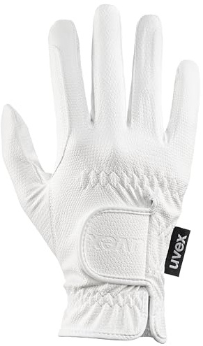 Uvex Sportstyle - dehnbarer Reithandschuh für Damen und Herren - exzellenter Grip & strapazierfähig - touchscreenfähig - White - 5