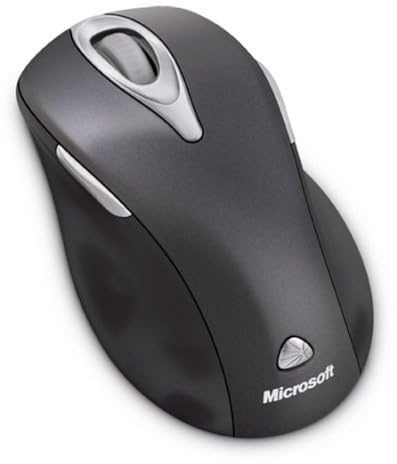 Microsoft Wireless Laser Mouse 5000 - Metallic Black (63A-00001)