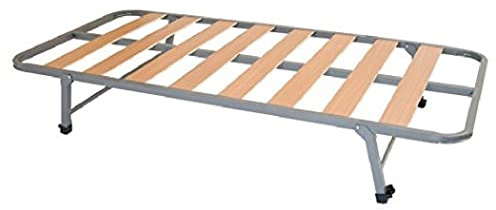 Lattenrost-Ausziehbett mit Beinen- 80x190cm