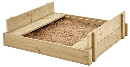TP Activity Toys BAC A Sable TP avec BANCS FSC, 100 x 90cm, Bois