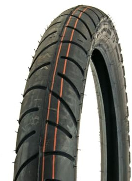 Reifen HEIDENAU K56 reinf. 2.50-17 43J TT, Sommer, Moped & Mokick, 1 Stück | Mit modernem Straßenprofil, TT (tubetype), Schwarzwandausführung, Größe 2.50-17, Lastindex 43 und Geschwindigkeitsindex J.