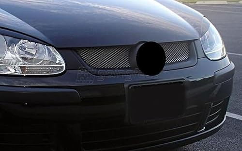 Waben- Gitter- Kühler- Sport- Front- Rippen- Grill ohne Emblem Schwarz Eintragungsfrei