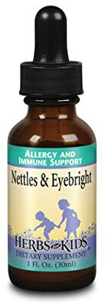 Herbs for Kids Nettles & Eyebright, Liquid, Unflavored (Btl-Glass) | 1oz
