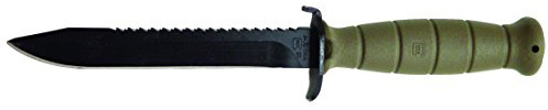 Glock OEM Field Knife 6.5 Fixed Blade with Root Saw, Battlefield Green