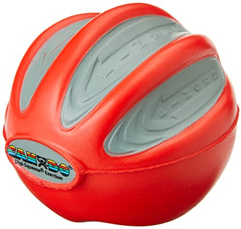 CanDo Handtrainer, Fingertrainer Digi-Squeeze, rot (leicht)
