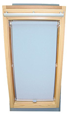 Hochwertiges Sichtschutzrollo Rollo für Velux RHL-EP GGL,GPL,GHL,GTL 306 hellblau // Sichtschutzrollo/Sichtschutz-Rollo/Fensterrollo