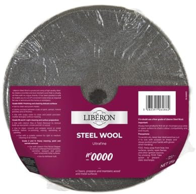 Liberon 1Kg 0000 Ultra Fine Grade Steel Wire Wool