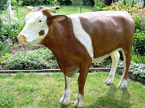 XXL RIND Deluxe Gartendeko IN LEBENSGRÖSSE~LEBENSGROSS ca.210cm~Kuh~Gartendekoration Figur DEKO