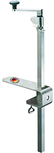 Westmark Dosenöffnermaschine zur Tischmontage, für Gastronomie/Profi-Küchen, Länge: 84 cm, Stahl/Edelstahl, Sieger Clou 40, 19852260