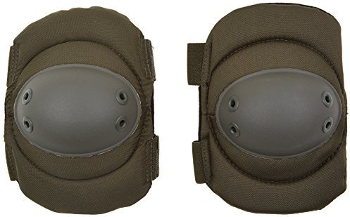 Mil-Tec Unisex – Erwachsene Ellenbogenschoner-16232001 Ellenbogenschoner, Oliv, Einheit EU