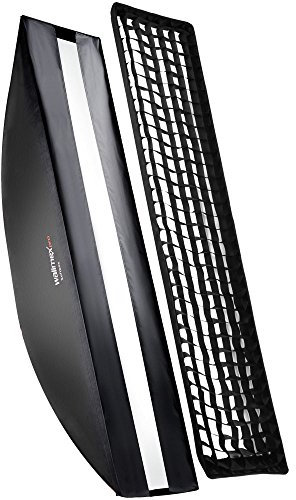 Walimex Pro Softbox PLUS Orange Line 40x180 cm für Elinchrom