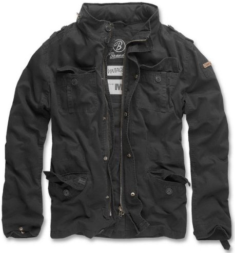 Brandit Britannia Jacke Schwarz XL