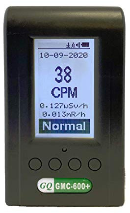 GQ GMC-600 Plus Geiger Counter Detector Dosimeter Alpha Beta Gamma XRay LND 7317