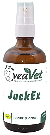 cdVet Naturprodukte VeaVet JuckEx Pflegespray 100 ml - natürliche Hautpflege bei Juckreiz für Hund, Katze und Pferde