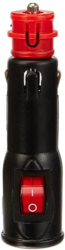 Carpoint Zigarettenanzünder-Stecker mit Ein/Aus-Schalter 12/24V 8A