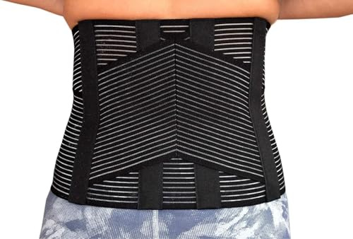 BODYPERFECT Aktive Rückenstützbandage (Lendenbandage) | Rückenbandage entlastet Rücken - Innovative Rückenbandage Lendenwirbel