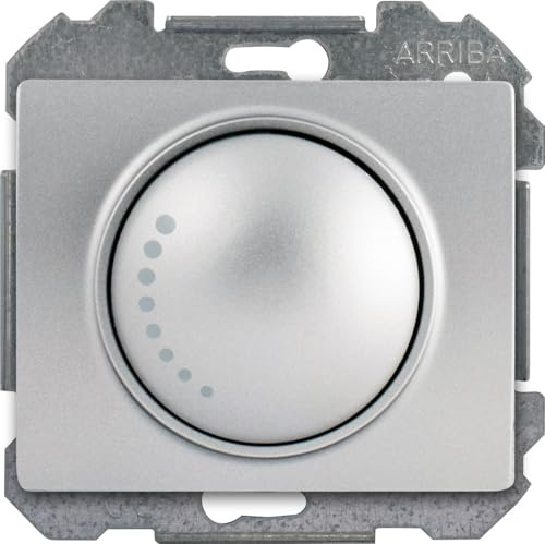 SIEMENS - Va Et Vient Variateur 500W Alu Silver Delta
