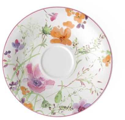 Villeroy & Boch Mariefleur Basic - Plato para taza (porcelana Premium, 19 cm) blanco/colorido