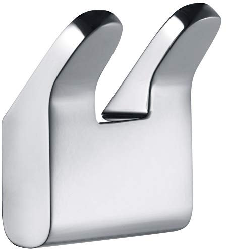 Keuco 12713010000 Handtuchhaken Moll, doppelt verchromt, Silber