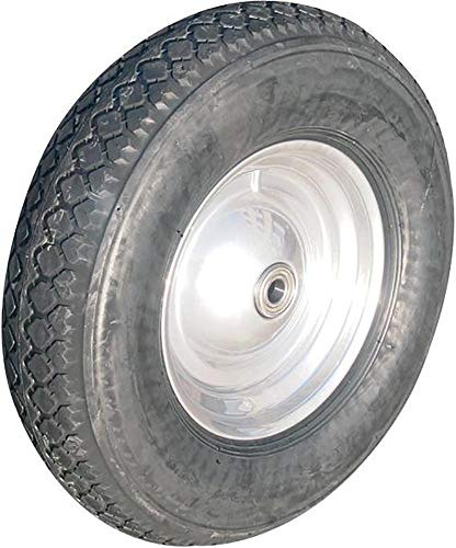 müba 7285 Schubkarrenrad mit Nylonlager/Achse 40 x 10 cm